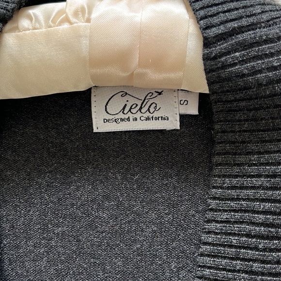 Cielo Charcoal Gray Longline Cardigan - Picture 8 of 16